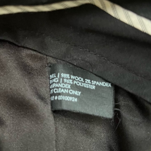 NWOT Club Monaco wool lined dress pants low rise - Picture 10 of 14